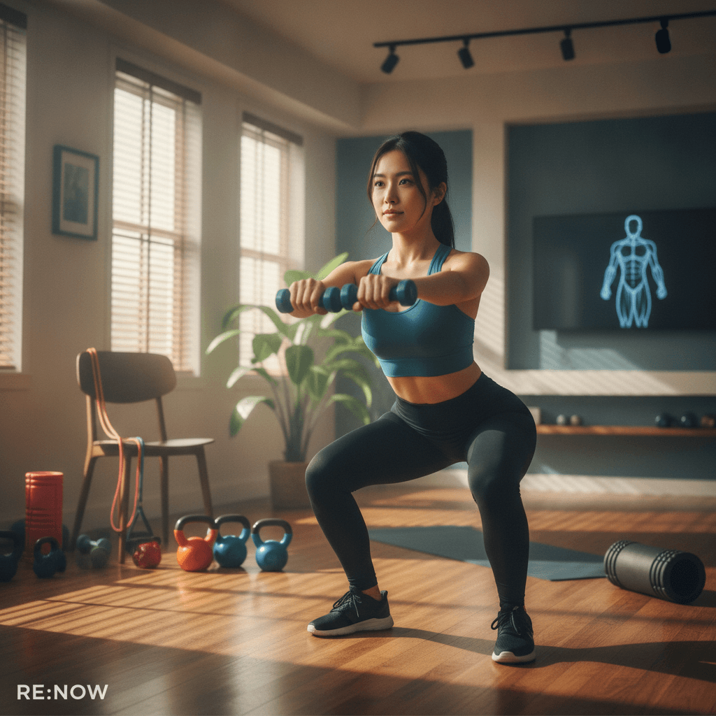 自宅筋トレの効果を最大化する女性初心者向けガイド|RE:NOW